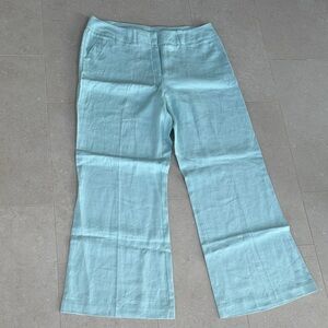 Worthington Light Blue Linen Pants